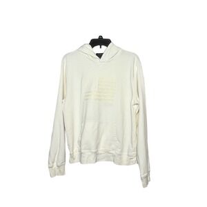 Polo Ralph Lauren Boys Cream Embroidered USA Flag Terry Pullover Hoodie XL